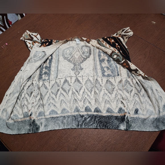 WD.NY Vintage Patterned Cardigan - Picture 5 of 8